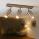 Ceiling Lights 3 Adjustable GU10 Spotlights IP44 Chrome C300 Ceiling Lights 3 Adjustable GU10 Spotlights IP44 Chrome C300